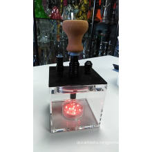 Square hookah led shisha hose hookah coal led hookah electric flavor